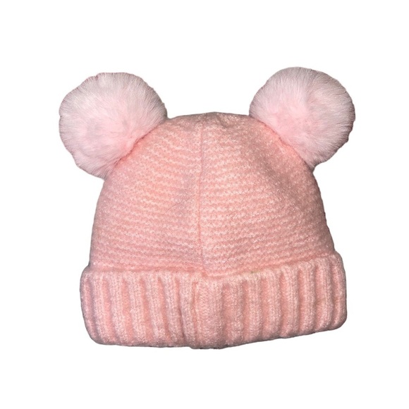 C.C kids beanie with Pom Pom’s . GUC - Picture 4 of 6